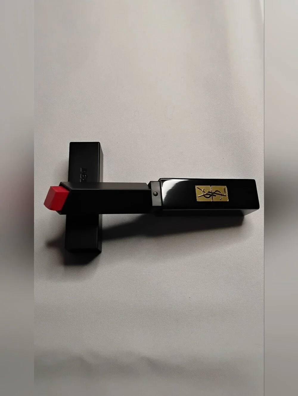 Yves Saint Laurent Parfums Red Cosmetic Case - New
